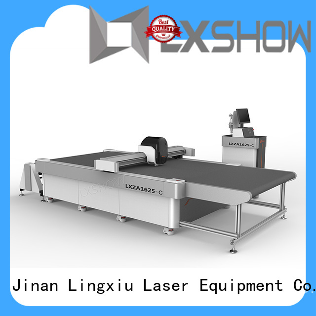 Lxshow professional fabric cutting machine directly sale for non-woven fabrics