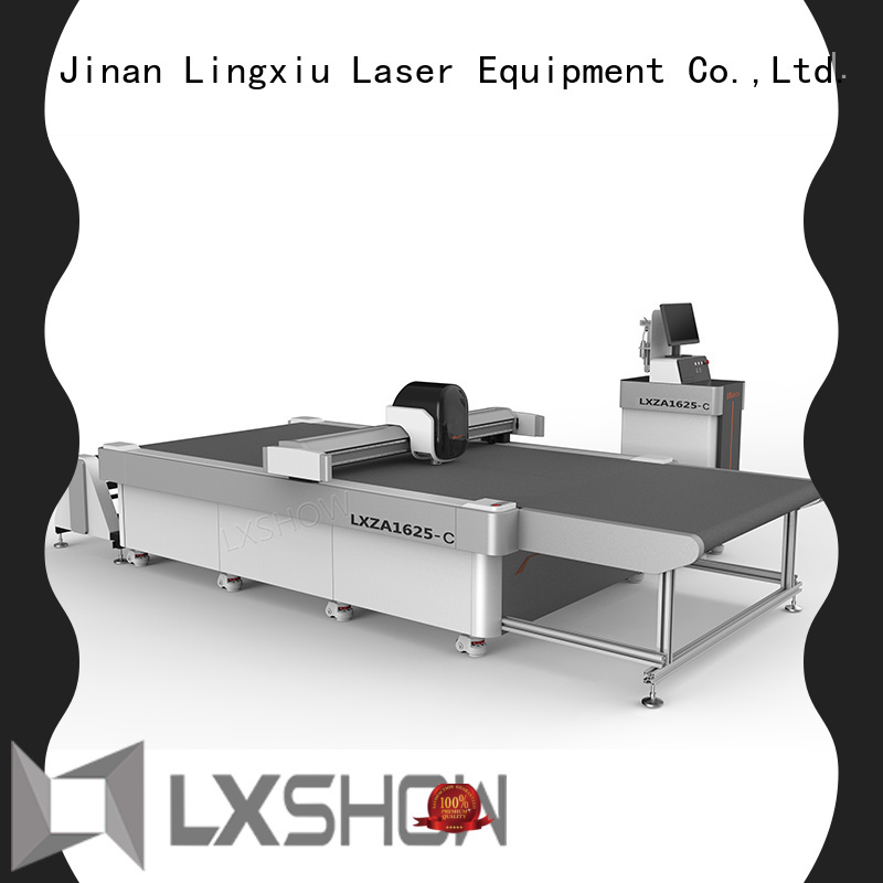 Lxshow professional foam cutting machine directly sale for footwear material