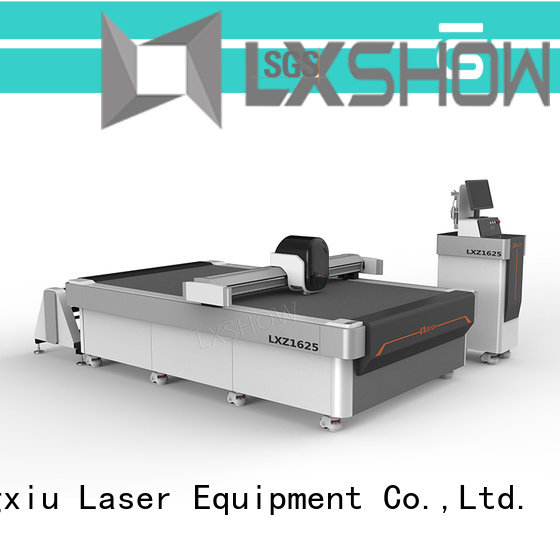 Lxshow fabric cutting machine factory price for corrugated cardboard