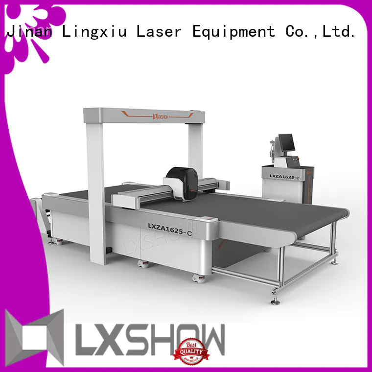 Lxshow sturdy cnc cutting machine directly sale for non-woven fabrics