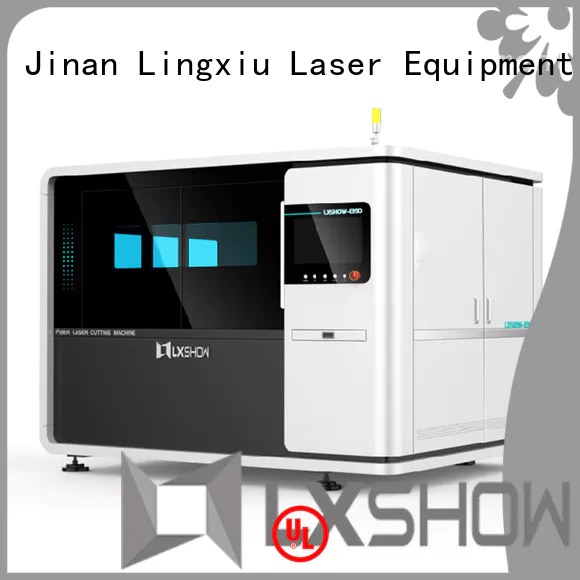 Lxshow cnc laser cutter directly sale for packaging bottles