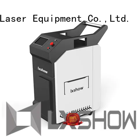 Lxshow laser clean rust wholesale for work plant