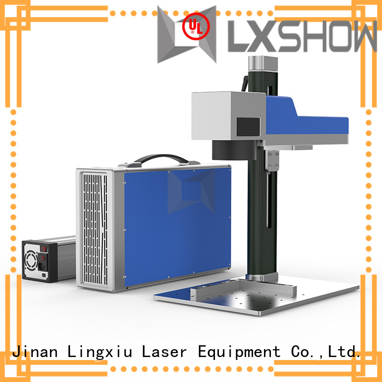 Lxshow controllable fiber laser factory price for Clock