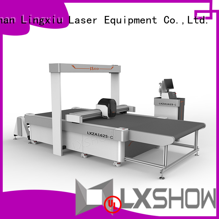Lxshow fabric cutting machine promotion for rugs