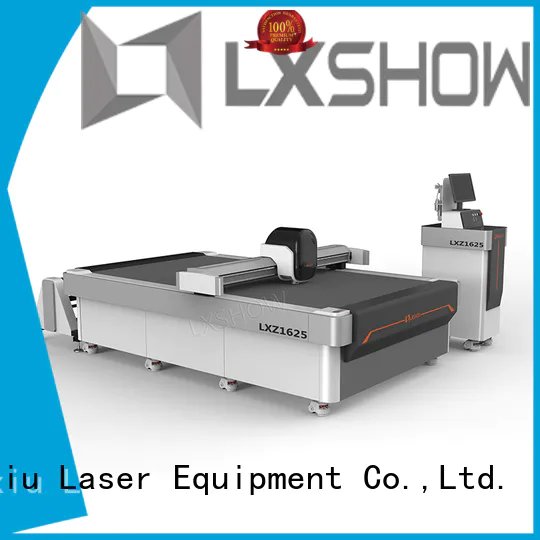 Lxshow good quality cnc router machine manufacturer for rubber, cloth