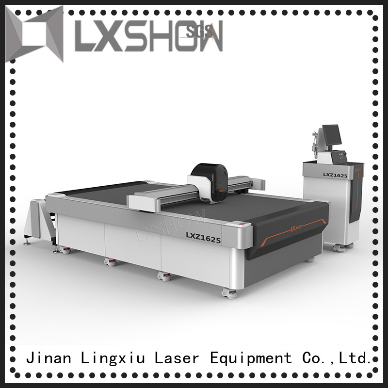 Lxshow practical router machine factory price for rubber, cloth