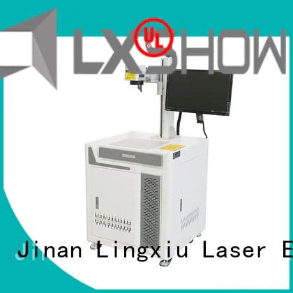 Lxshow long lasting laser marking machine manufacturer for packaging bottles