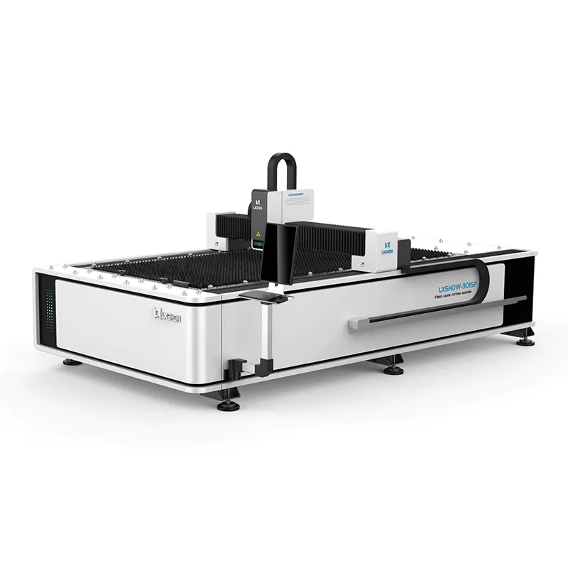 product-Hot sale metal sheet Plate fiber laser cutting machine 1530 5001000150022003300W-Lxshow-img-2