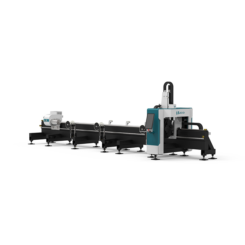Metal Pipe Laser Cutting Machine LX62TN Metal Tube Laser Cutter