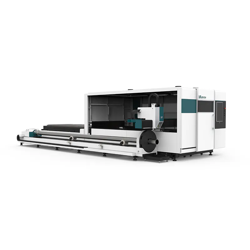 Metal Sheet and Tube Fiber Laser Cutting Machine 3015PTW Laser Cutting Stainless Steel