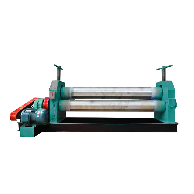 Hollow roller mechanical plate rolling machine