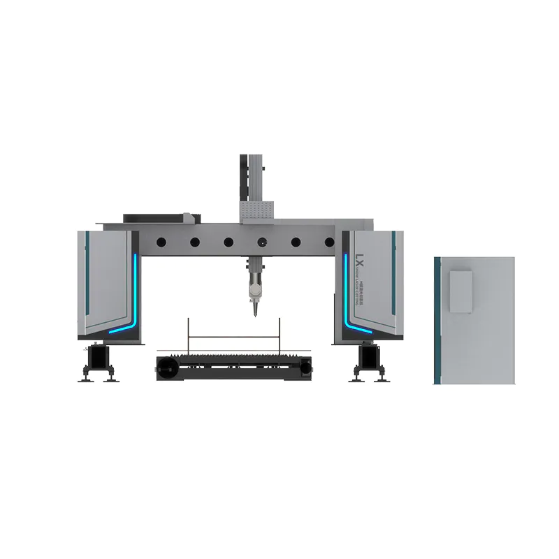 H Steel Fiber Laser Cutting Machine LX26030HGB