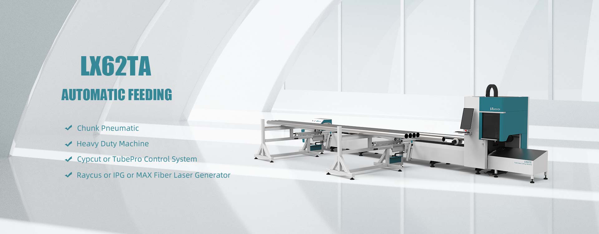 product-Lxshow-Professional LX62TA Fiber Laser Tube Cutting Machine-img