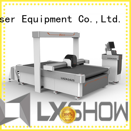 Lxshow vibrating machine directly sale for footwear material