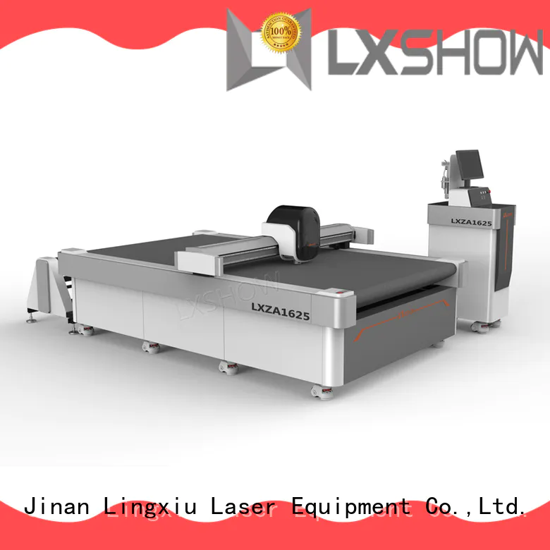 Lxshow fabric cutting machine directly sale for seat cover