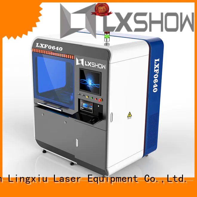 Lxshow creative metal cutting laser machine for Cooker