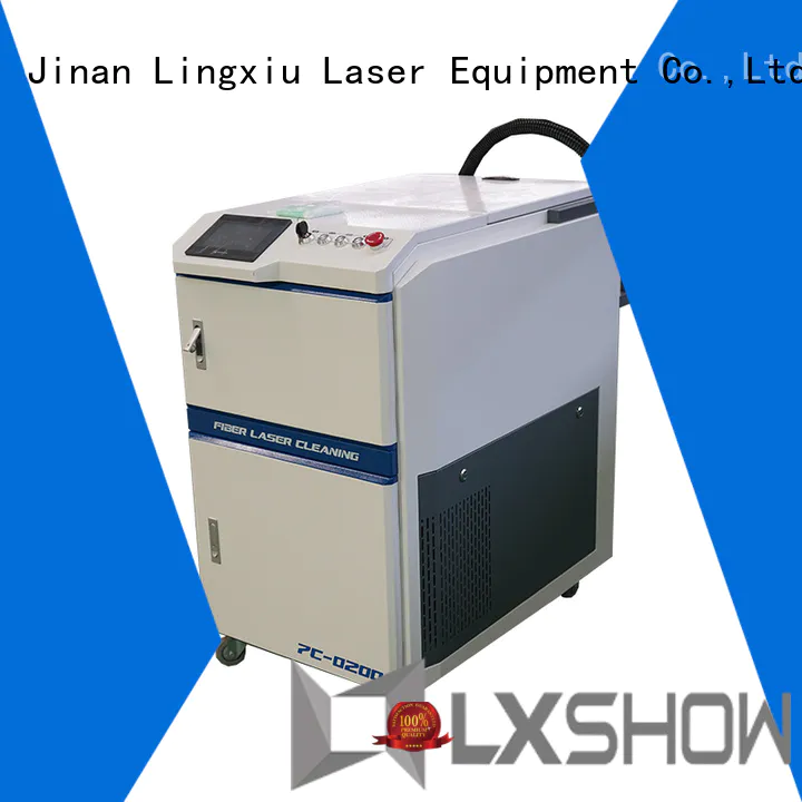 Lxshow laser cleaning rust factory price for work plant
