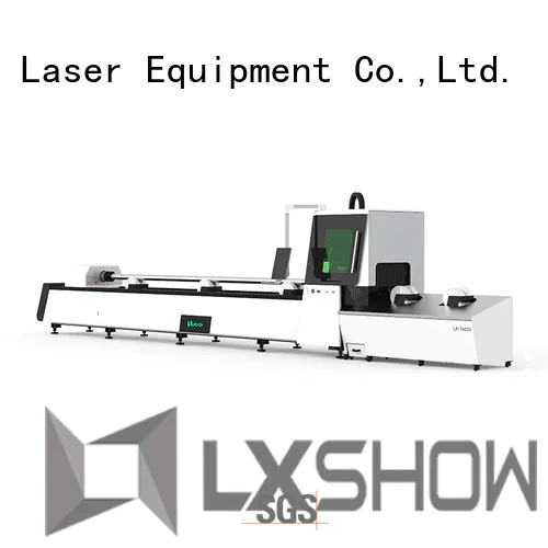 Lxshow controllable pipe cutting machine supplier for metal materials cutting