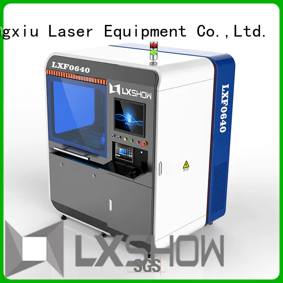 Lxshow efficient small metal laser cutting machine for Cooker