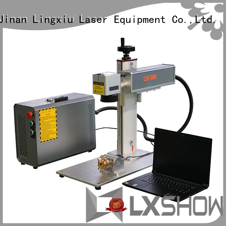 Lxshow creative laser machine directly sale for packaging bottles