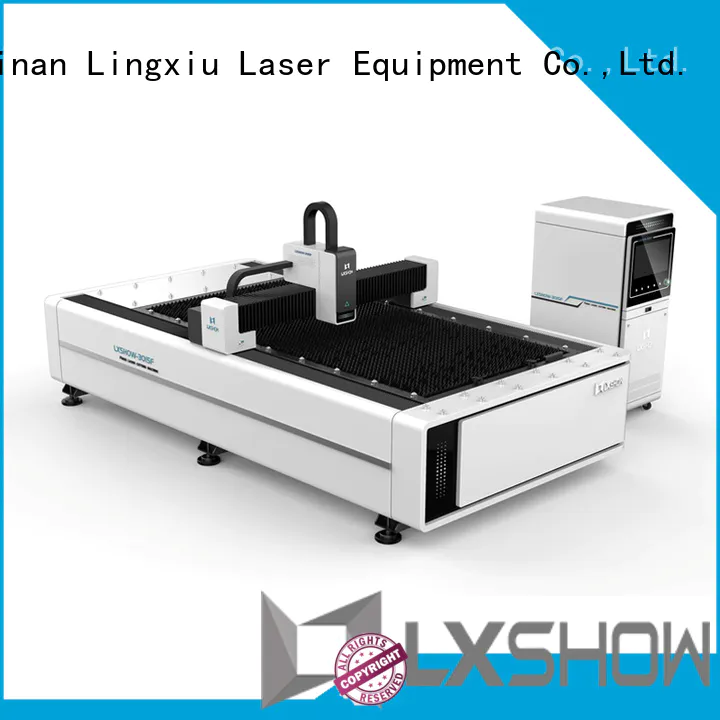 Lxshow laser metal cutting factory price for Clock