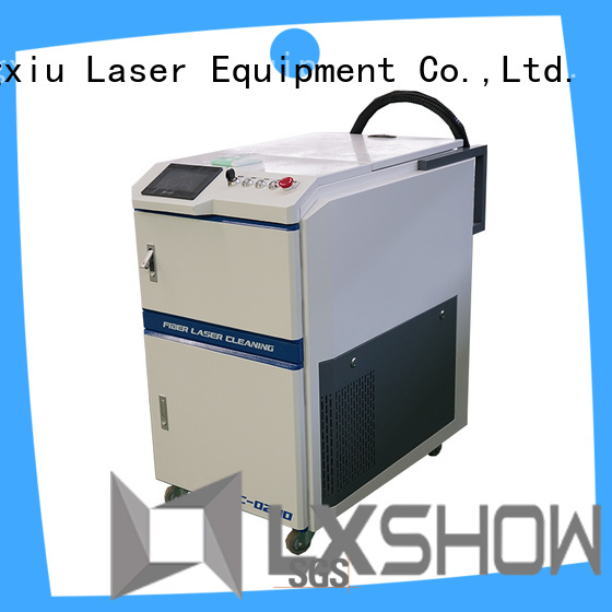 Lxshow durable laser cleaner manufacturer for work plant