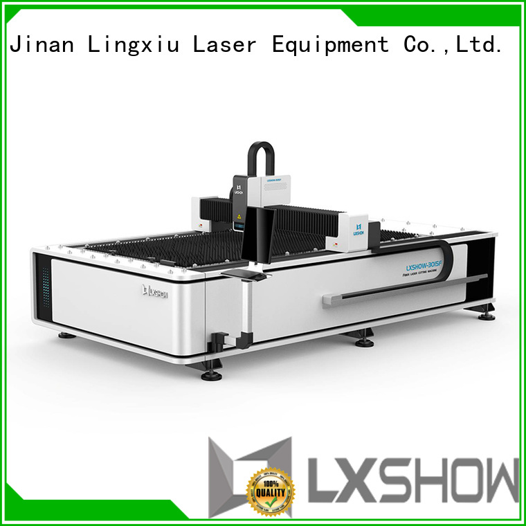 Lxshow creative fiber laser directly sale for Clock