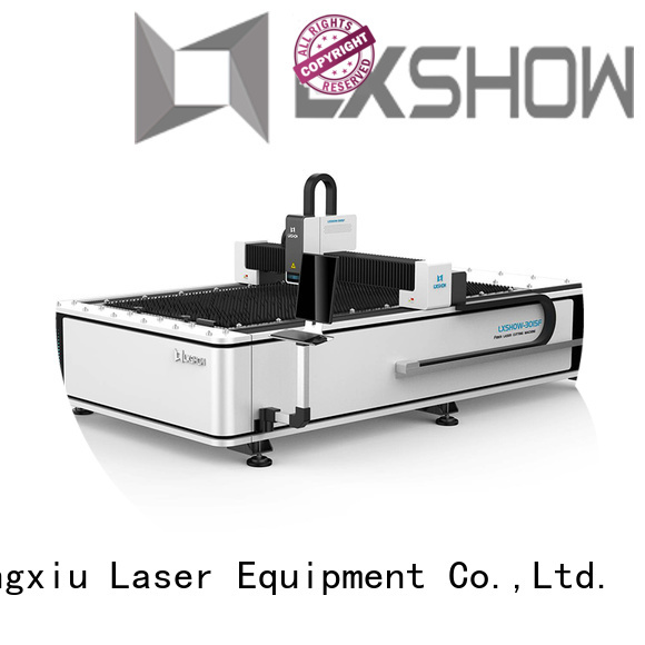 Lxshow efficient laser metal cutting machine for packaging bottles